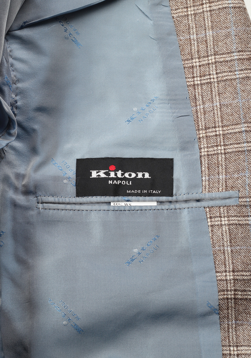 Kiton Suit Size 54 / 44R U.S. Cashmere Wool | Costume Limité