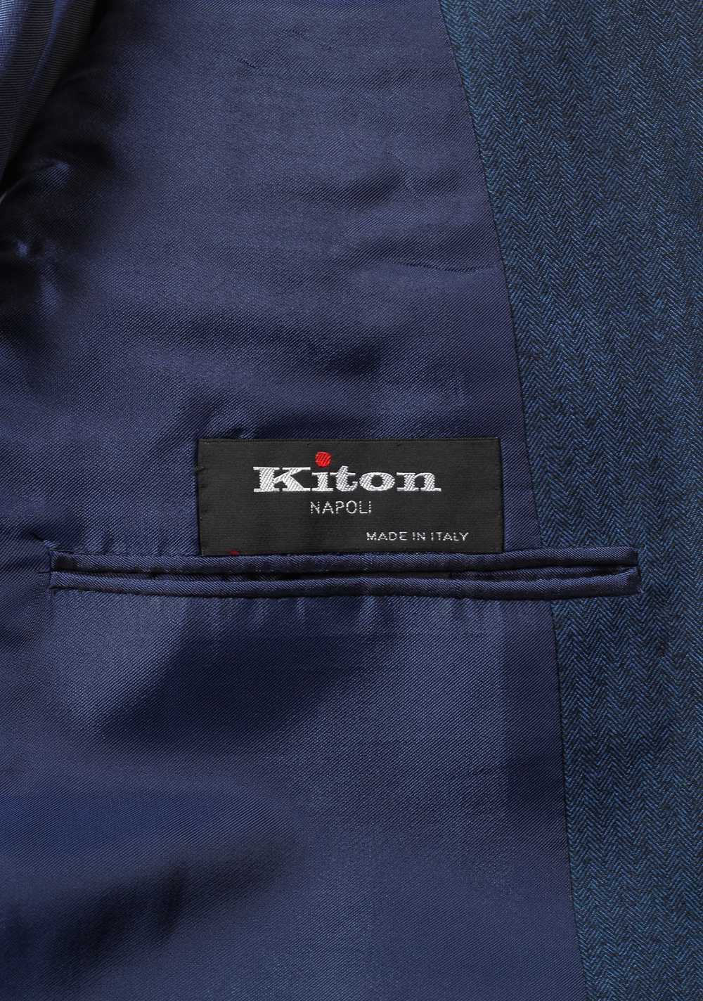 Kiton Suit Size 48 / 38R U.S. 14 Micron Super 180S Double Breasted | Costume Limité