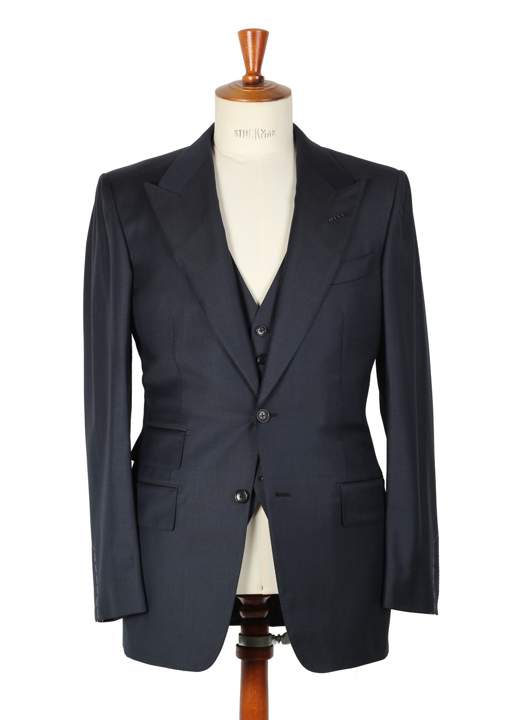 2015 Tom Ford 3 piece suit in blue in multiple sizes | Styleforum