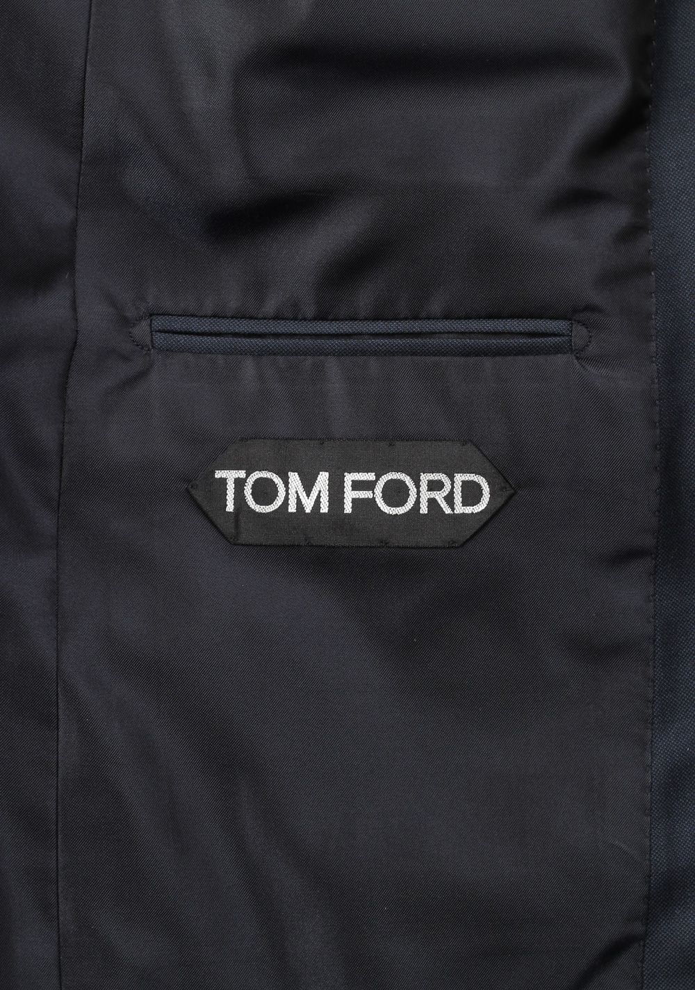 TOM FORD Blue 3 Piece Suit Size 50L / 40L U.S. Wool Fit A | Costume Limité