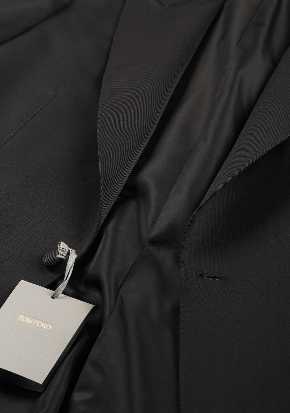 TOM FORD Windsor Black Tuxedo Suit Size 50C / 40S U.S. Fit A | Costume Limité