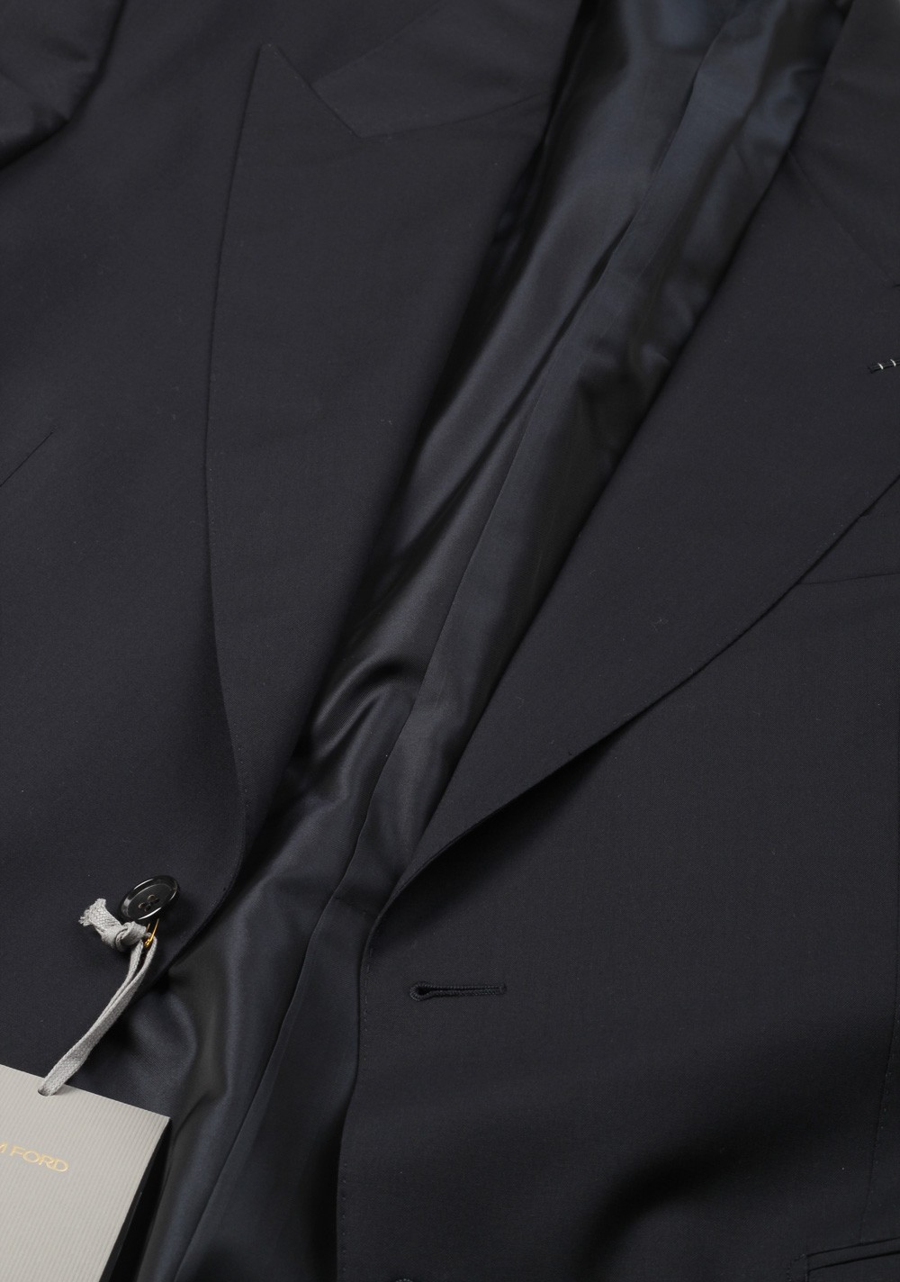 TOM FORD Navy Suit Size 50L / 40L U.S. Wool Fit A | Costume Limité