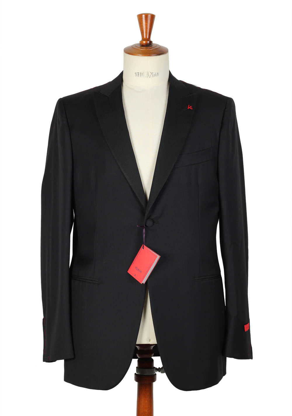 Isaia Suit Tuxedo Size 52L / 42L U.S. Aquaspider | Costume Limité