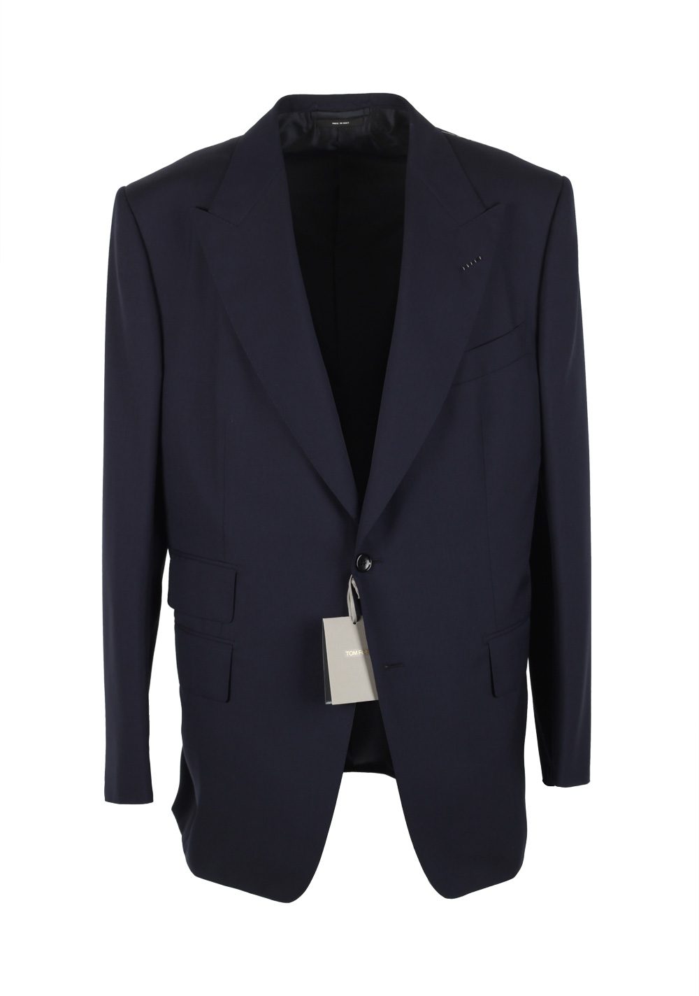 TOM FORD Windsor Navy Suit Size 56 / 46R U.S. Wool Fit A | Costume Limité