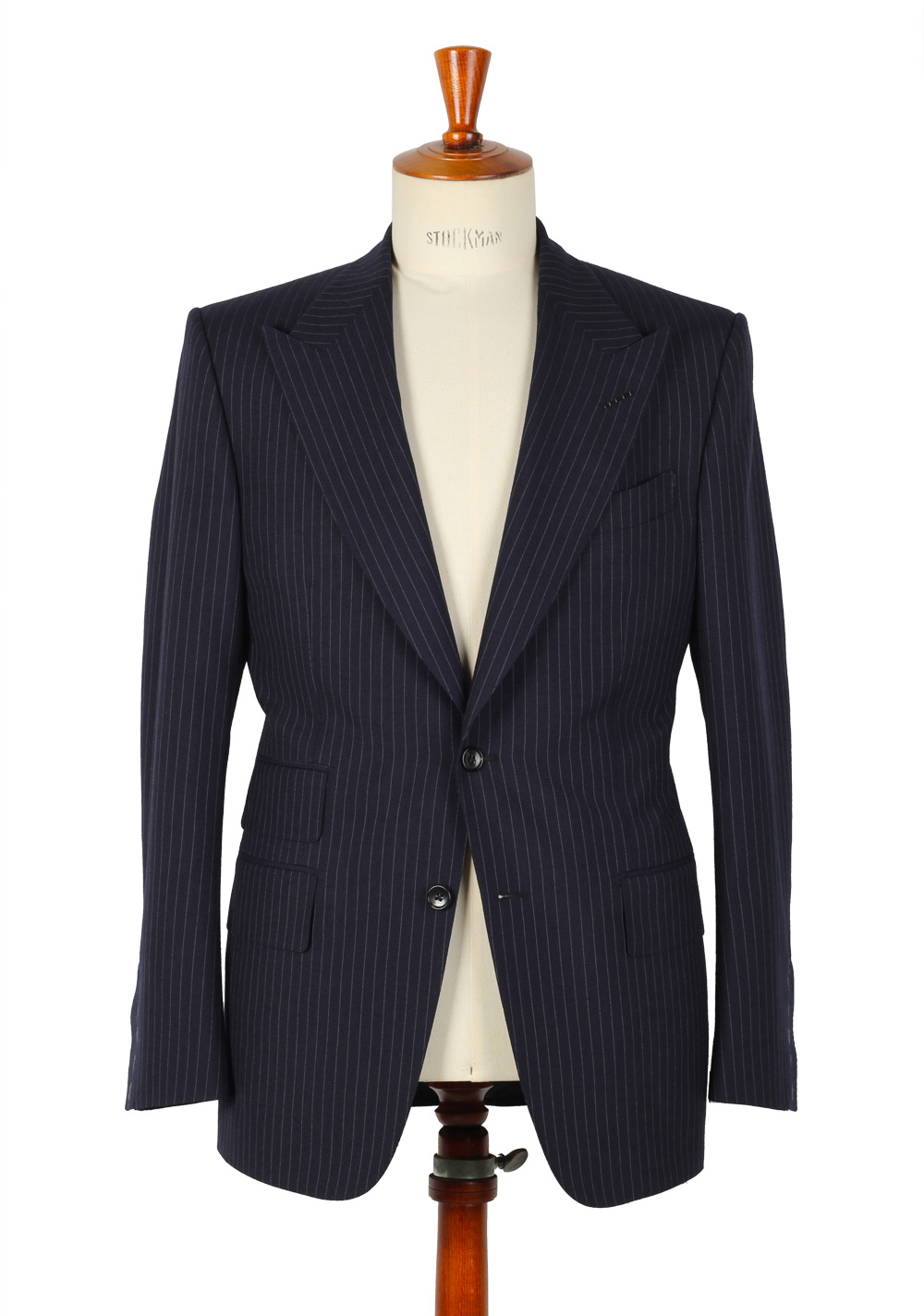 TOM FORD Navy Suit Size 48 / 38R U.S. Wool Fit A | Costume Limité