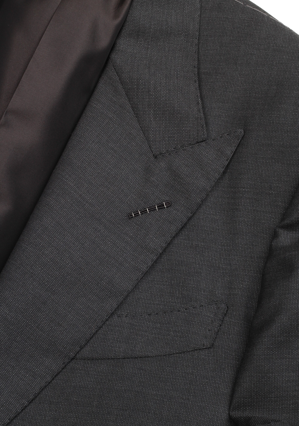 TOM FORD Gray Suit Size 48 / 38R U.S. Wool Fit A | Costume Limité