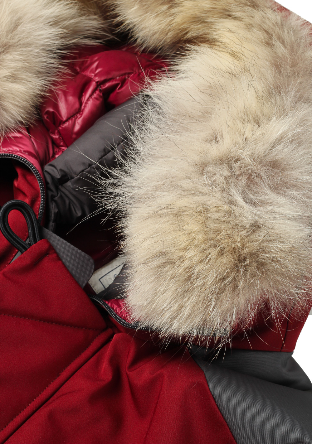 Moncler coyote cheap fur