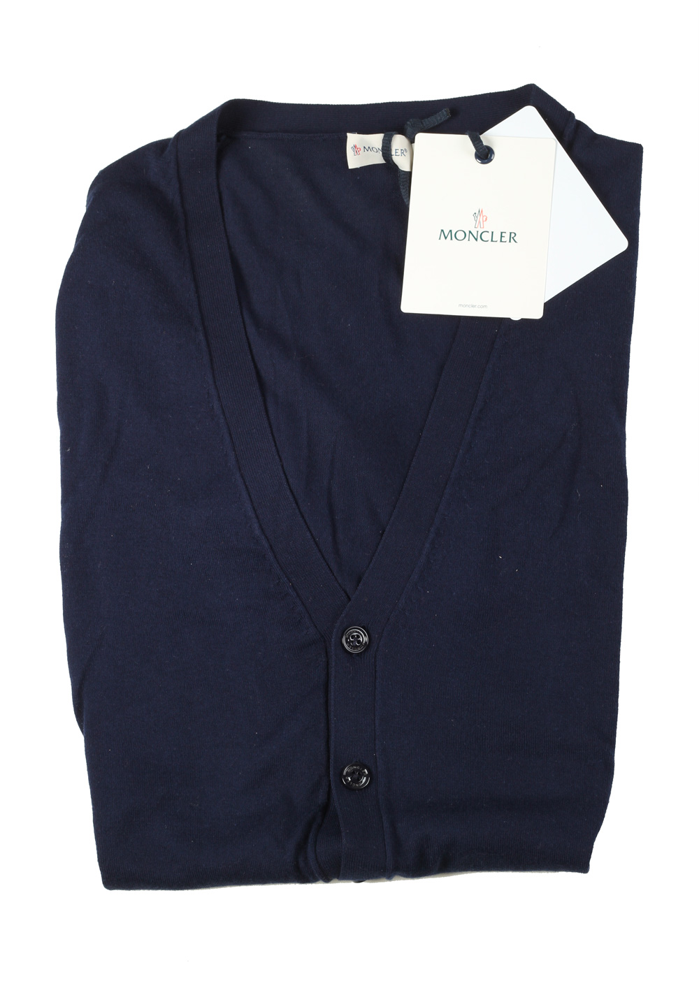 Moncler Maglia Cardigan Size XL / 44R U.S. Navy | Costume Limité