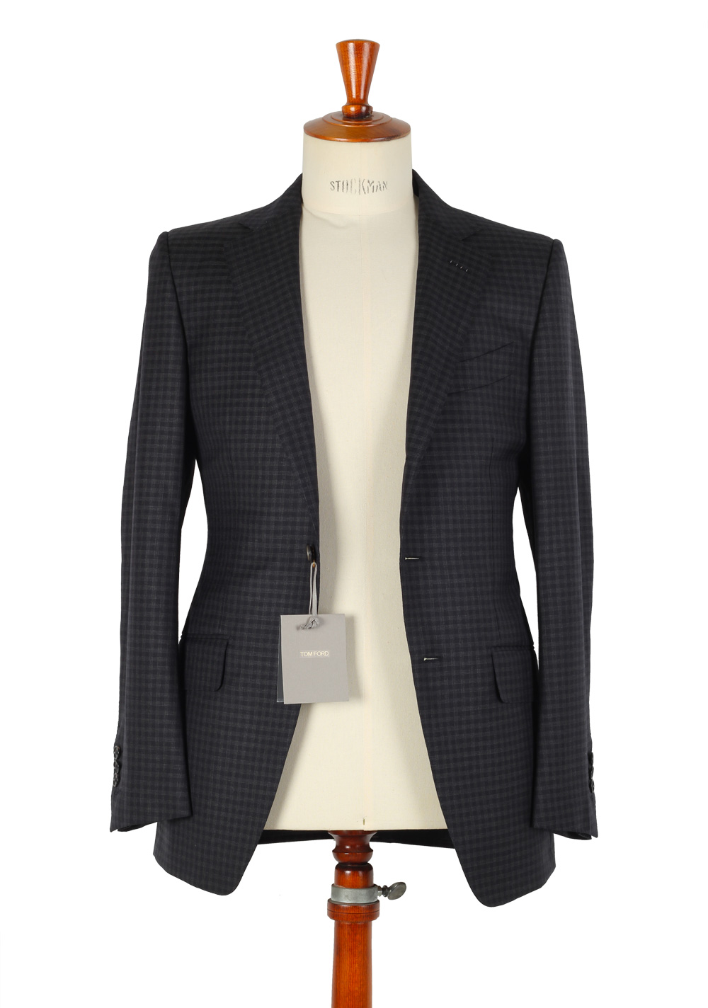 TOM FORD Suit Size 46 / 36R . Wool Silk Mohair Fit Y | Costume Limité