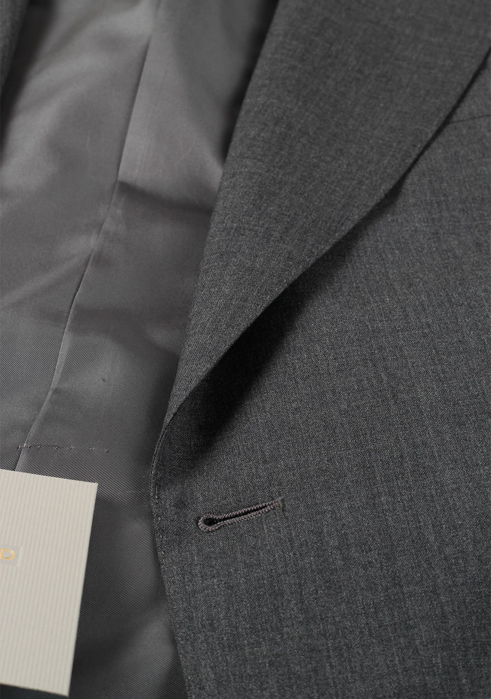 TOM FORD Gray Suit Size 50 / 40R U.S. Wool Fit A | Costume Limité