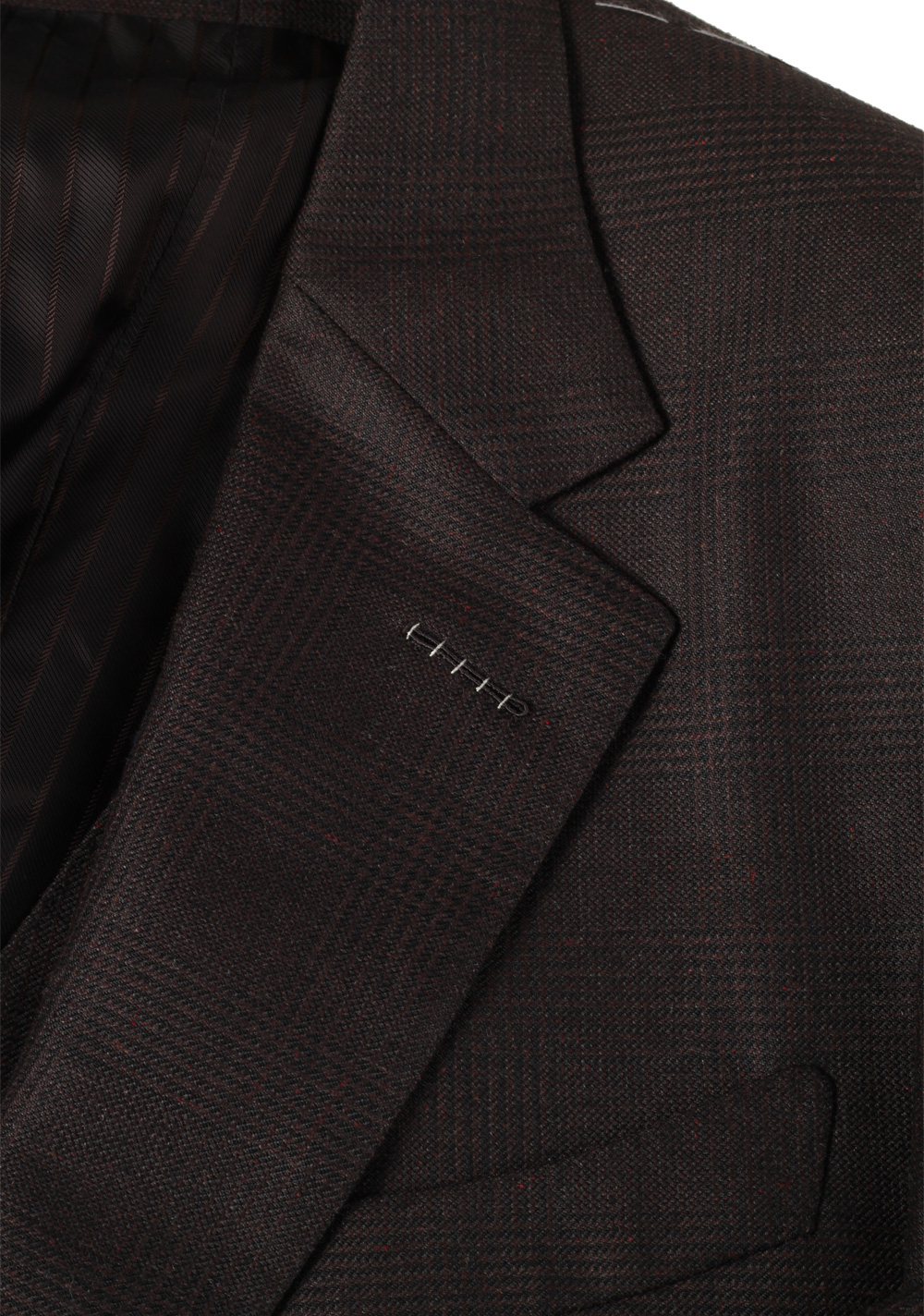 TOM FORD Windsor Brown 3 Piece Suit Size 50 / 40R U.S. Mohair Silk Wool Fit A | Costume Limité