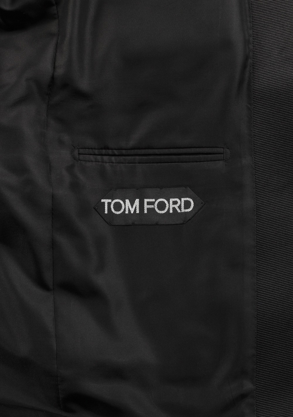 TOM FORD Windsor Black Tuxedo Smoking Suit Size 52L / 42L U.S. Fit A | Costume Limité