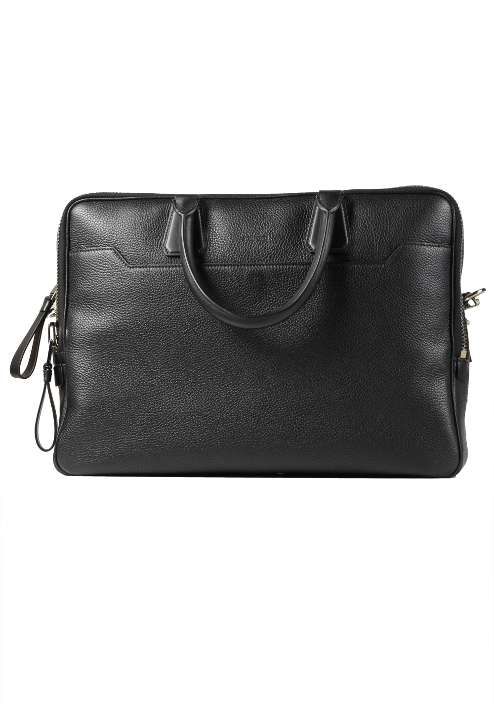 TOM FORD Buckley Double Zipper Briefcase With Shoulder Strap Black | Costume Limité