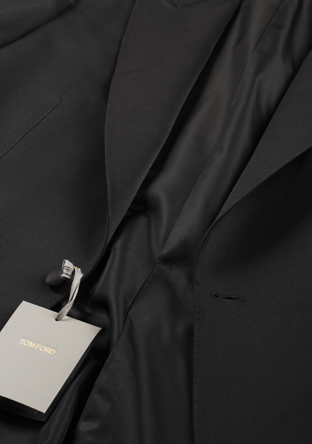 TOM FORD Windsor Black Tuxedo Smoking Suit Size 54L / 44L . Fit A |  Costume Limité