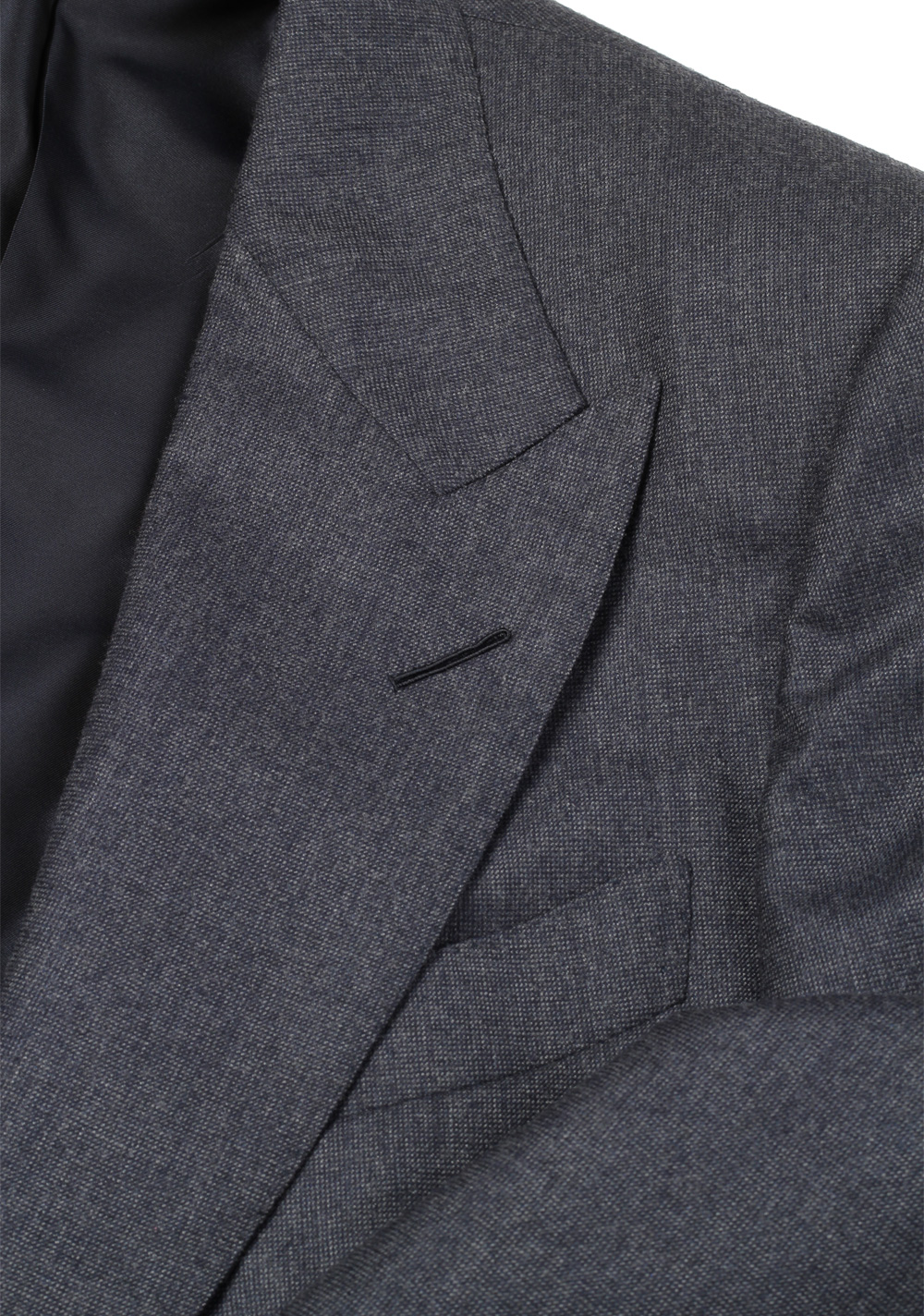 TOM FORD Windsor Grayish Blue Suit Size 48 / 38R U.S. Wool Silk Fit A ...