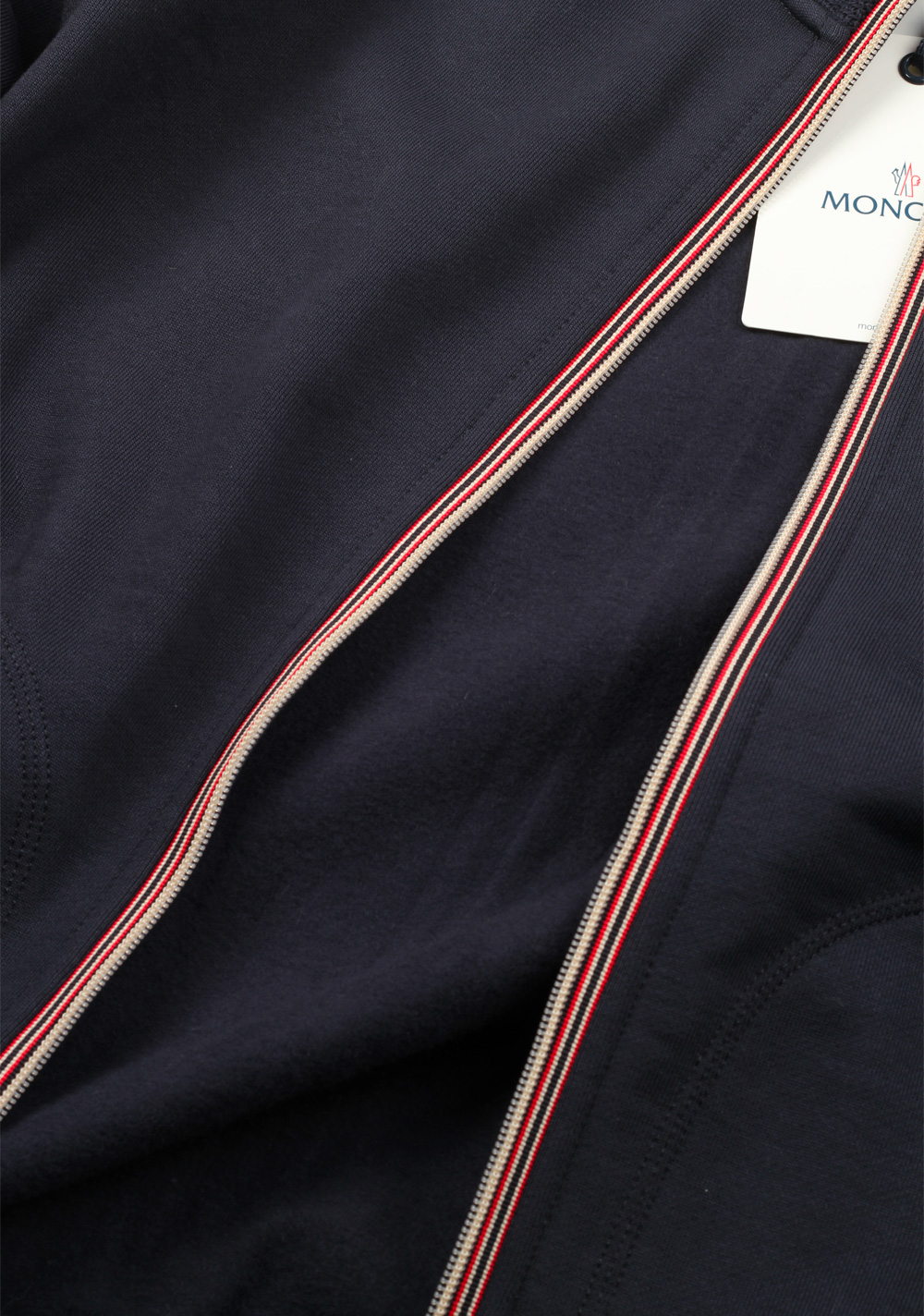 Moncler Maglia Sweat Jacket Size 3XL / 60 / 50R U.S. Navy | Costume Limité