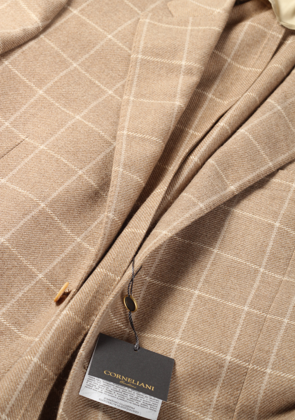 Corneliani Sport Coat Size 52 / 42R U.S. 100% Cashmere | Costume Limité