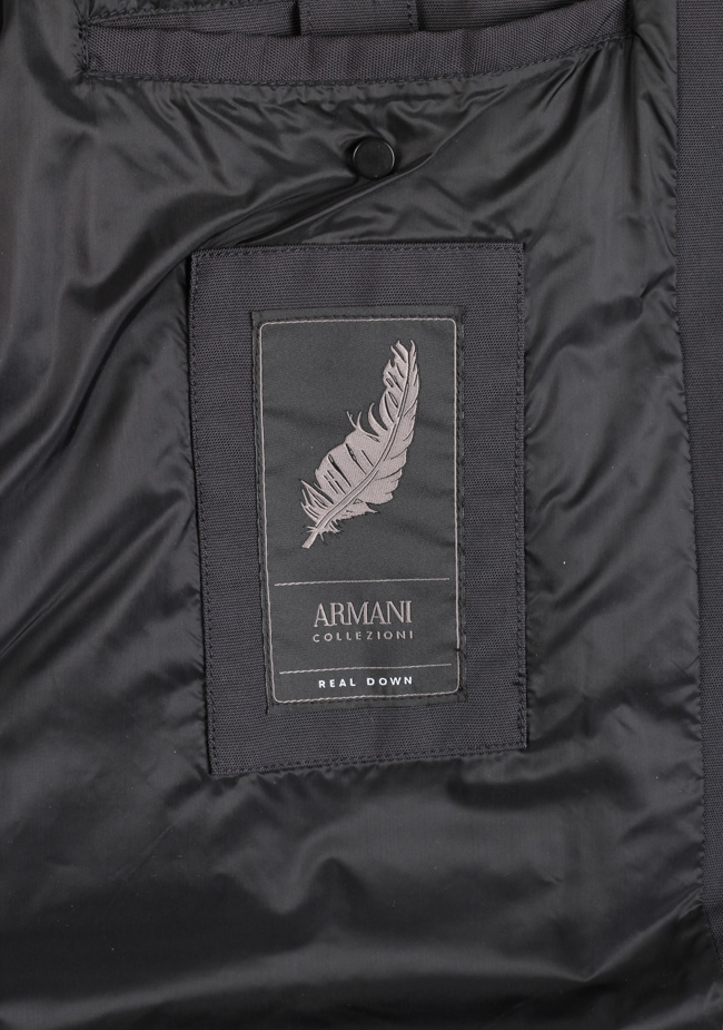 Armani Collezioni Parka Winter Coat Size 48 / 38R U.S. Duck Padding | Costume Limité