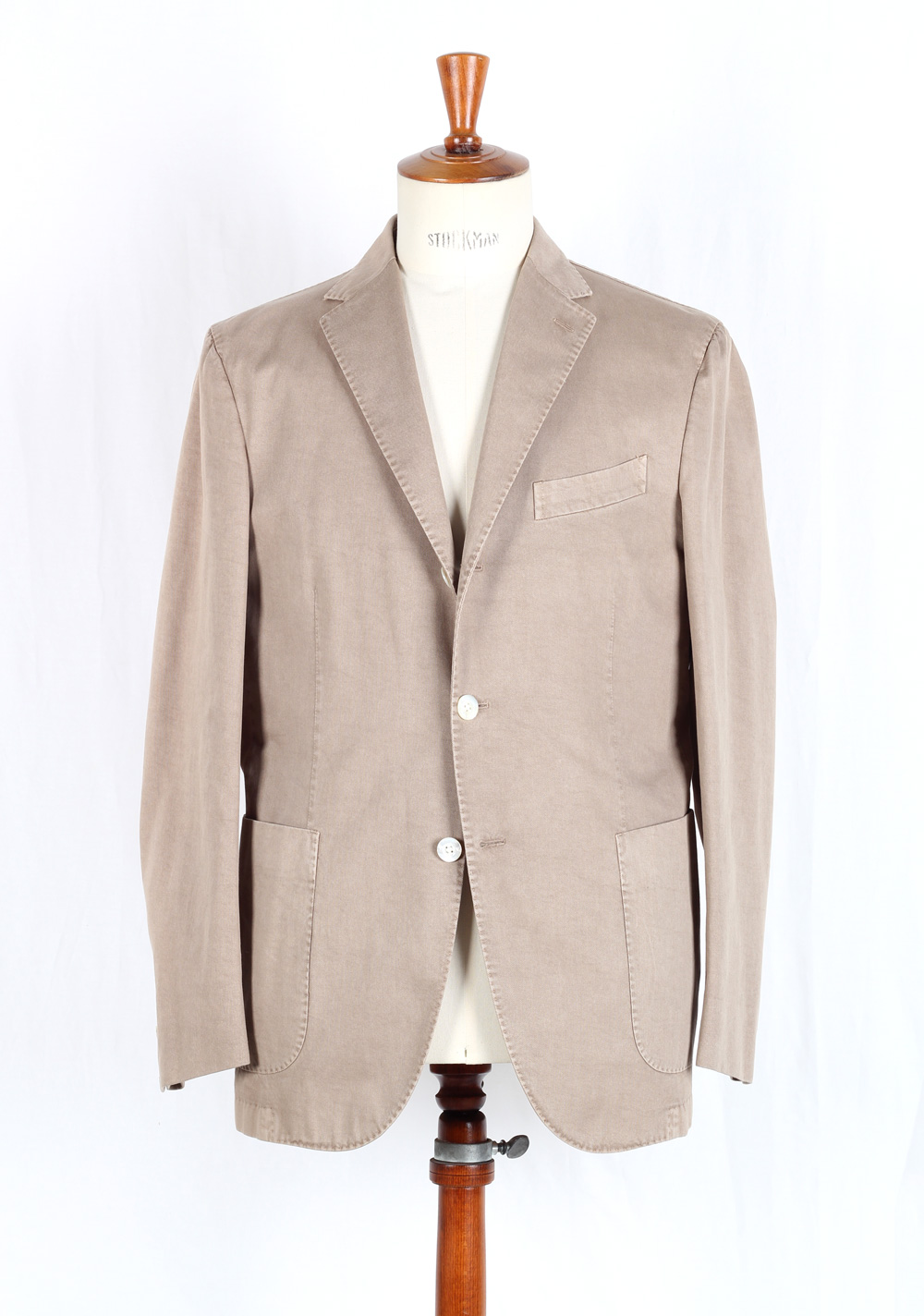 Boglioli Coat Sport Coat Size 54 / 44R U.S. Cotton | Costume Limité