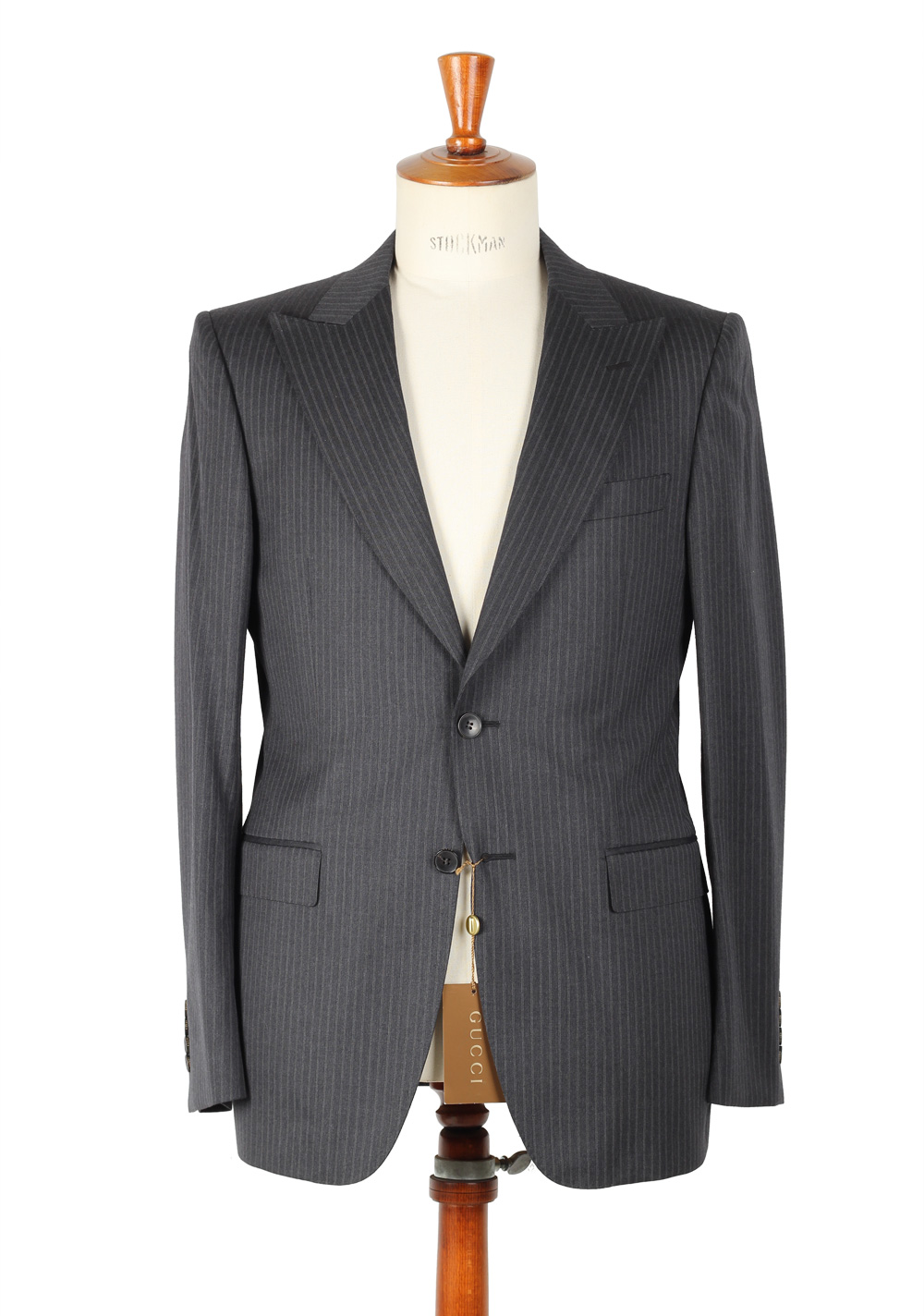 Gucci Gray Suit Size 48 / 38R U.S. Wool | Costume Limité