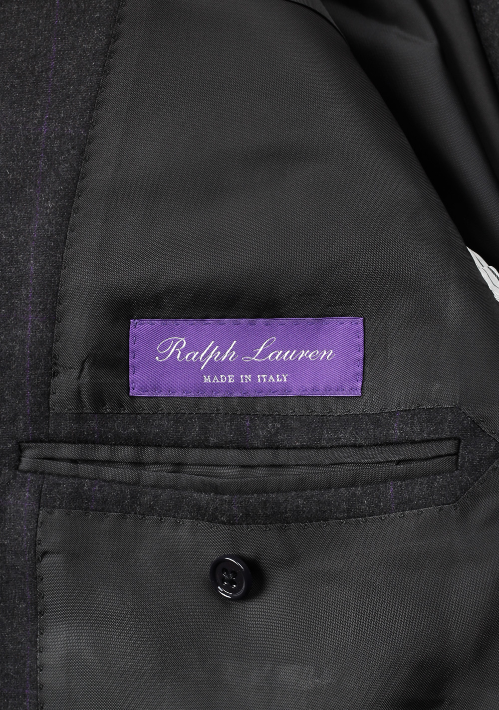 Ralph Lauren Purple Label Suit Size 56 / 46R U.S. Wool | Costume Limité