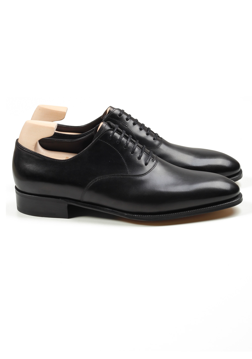 John Lobb Seaton Black Oxford Shoes 
