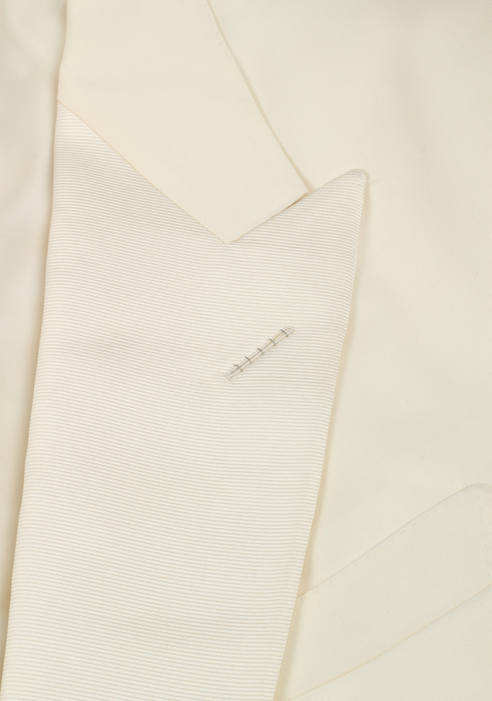 TOM FORD Windsor Ivory Sport Coat Tuxedo Dinner Jacket Size 56L / 46L U.S. Fit A | Costume Limité