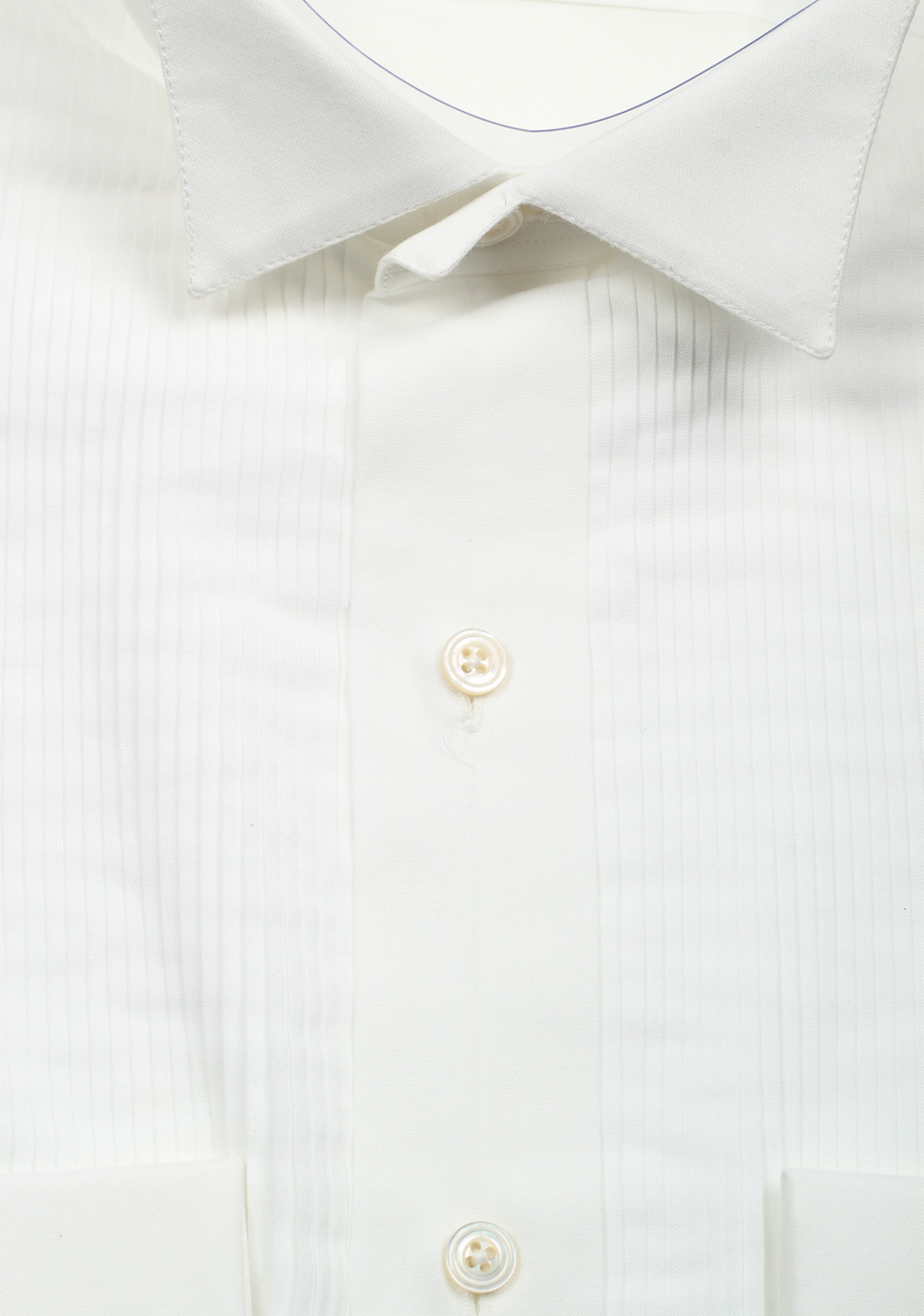 TOM FORD Solid White Tuxedo Shirt Size 39 / 15,5 U.S. | Costume Limité