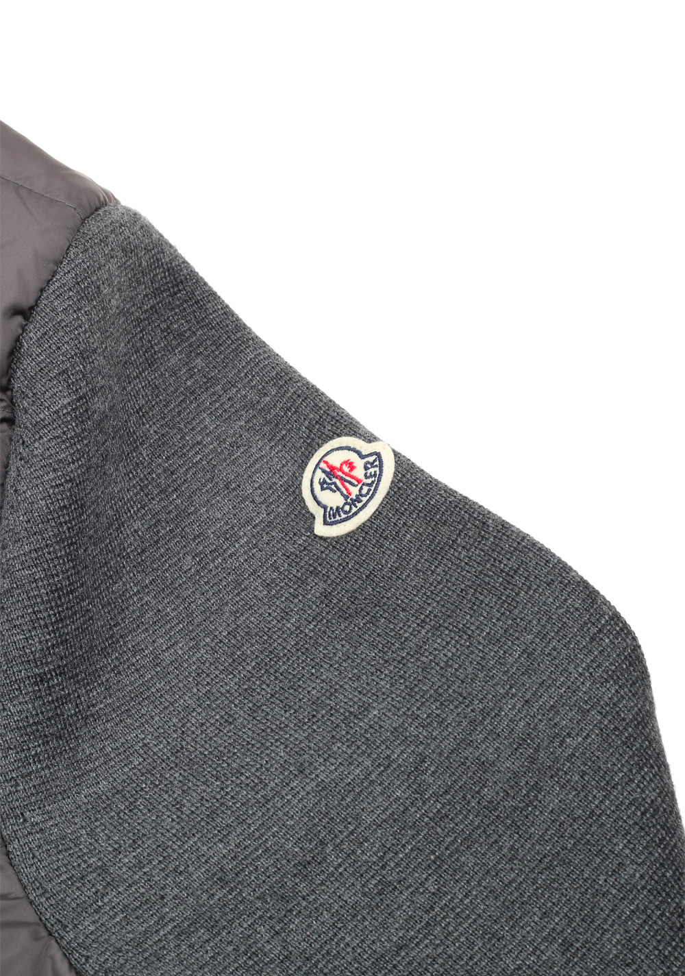 Moncler Gray Maglioni Tricot Cardigan Size 3XL / 60 / 50 U.S.