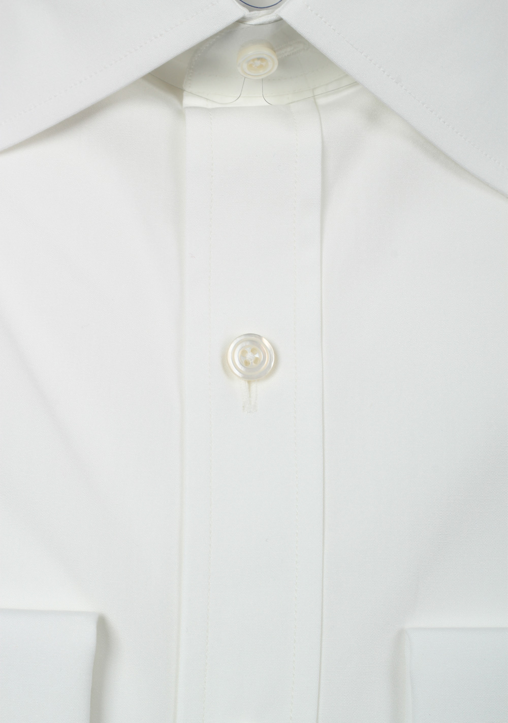 TOM FORD Solid White Dress Shirt Size 38 / 15 U.S. Slim Fit | Costume Limité