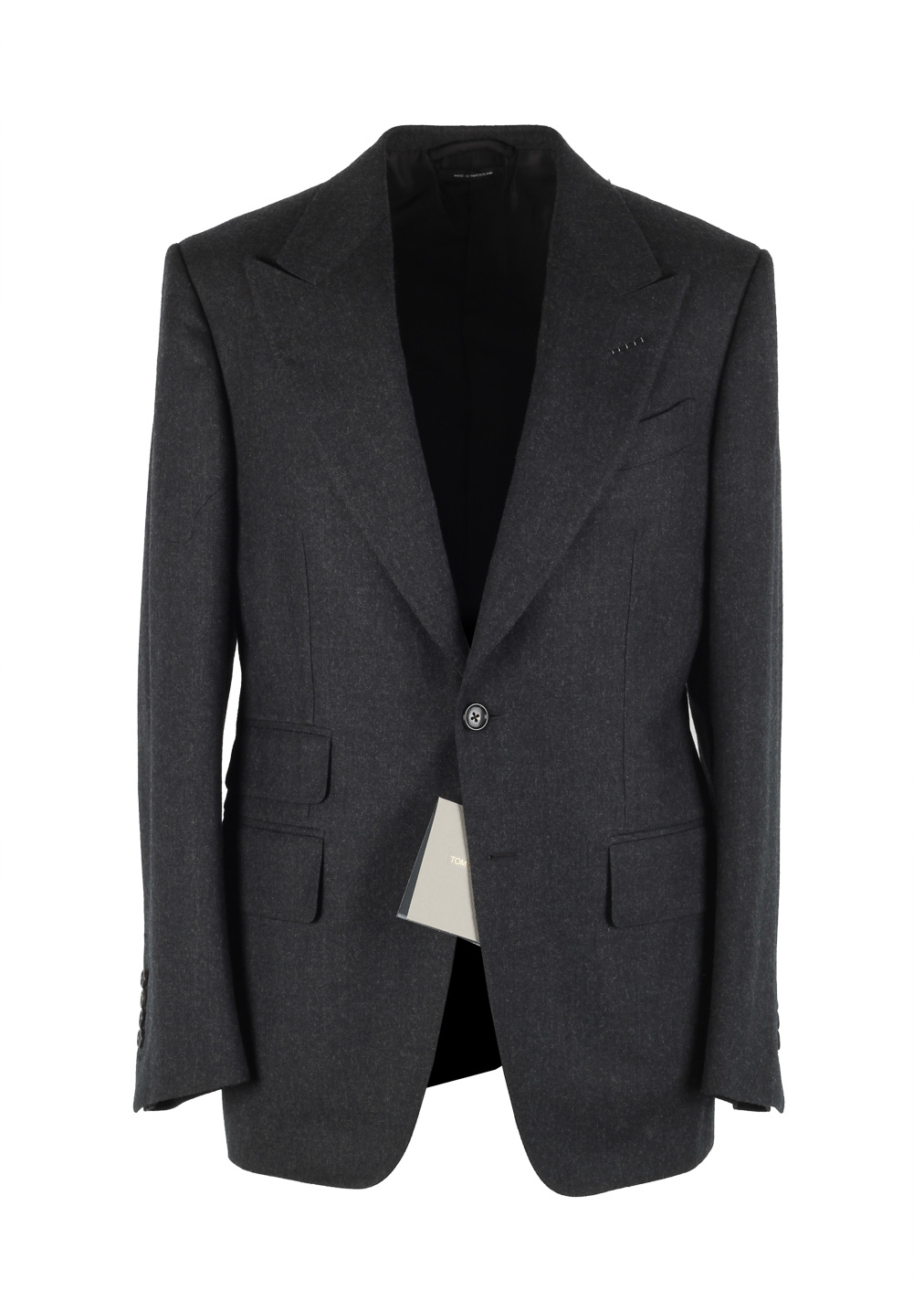 TOM FORD Shelton Gray Sport Coat Size 48 / 38R U.S. In Wool | Costume ...
