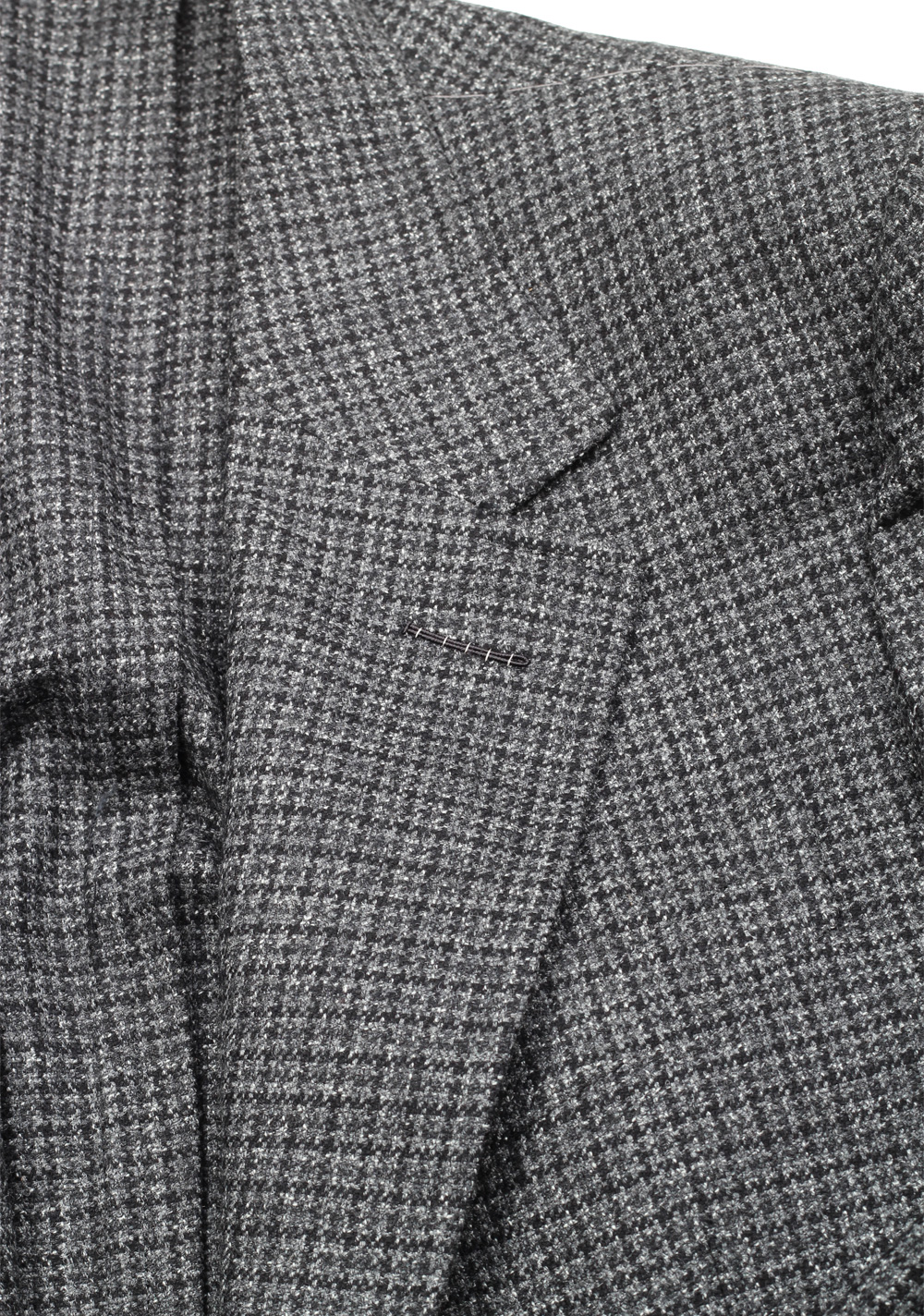 TOM FORD Shelton Checked Gray Sport Coat Size 48 / 38R . In Wool Alpaca  Cashmere |
