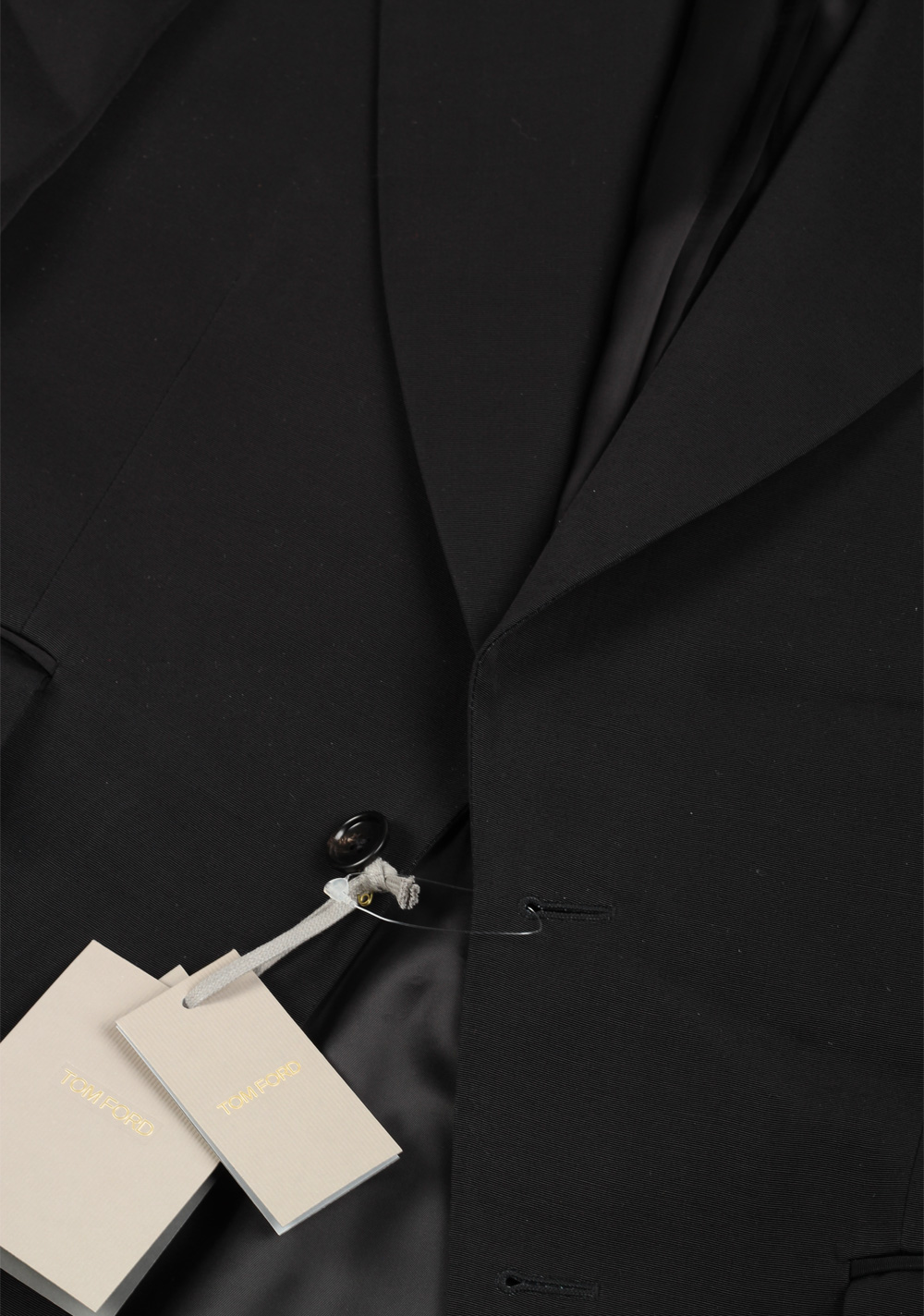 TOM FORD Basic Double Black Suit | Costume Limité