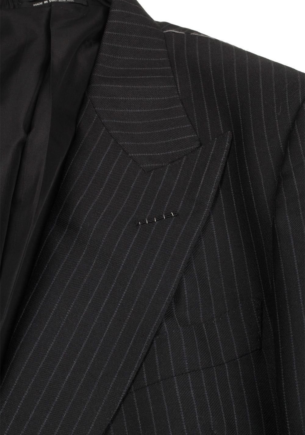 TOM FORD Shelton Gray Double Breasted Suit Size 48 / 38R U.S. In Mohair ...