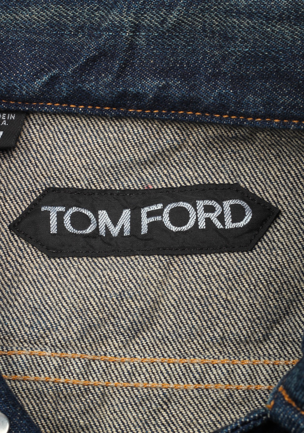 TOM FORD Icon Japanese Denim Jacket Size XXL / 44R . Outerwear | Costume  Limité