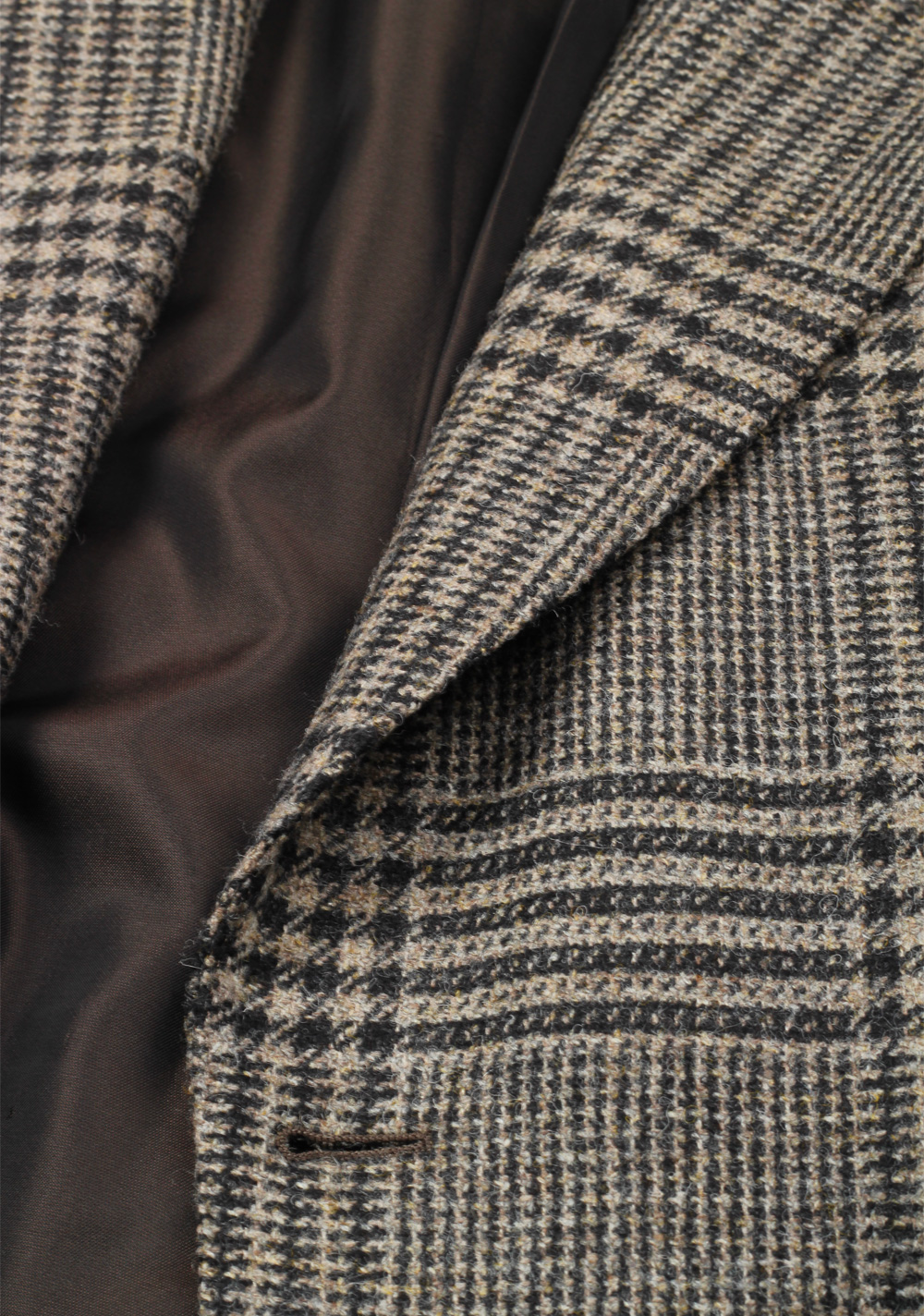 TOM FORD Shelton Checked Brown Sport Coat Size 50 / 40R U.S. In Wool Cashmere | Costume Limité