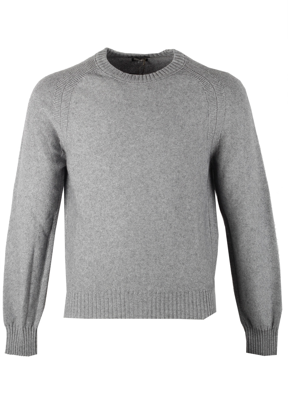 TOM FORD Gray Crew Neck Sweater Size 48 / 38R U.S. In Cashmere Blend ...