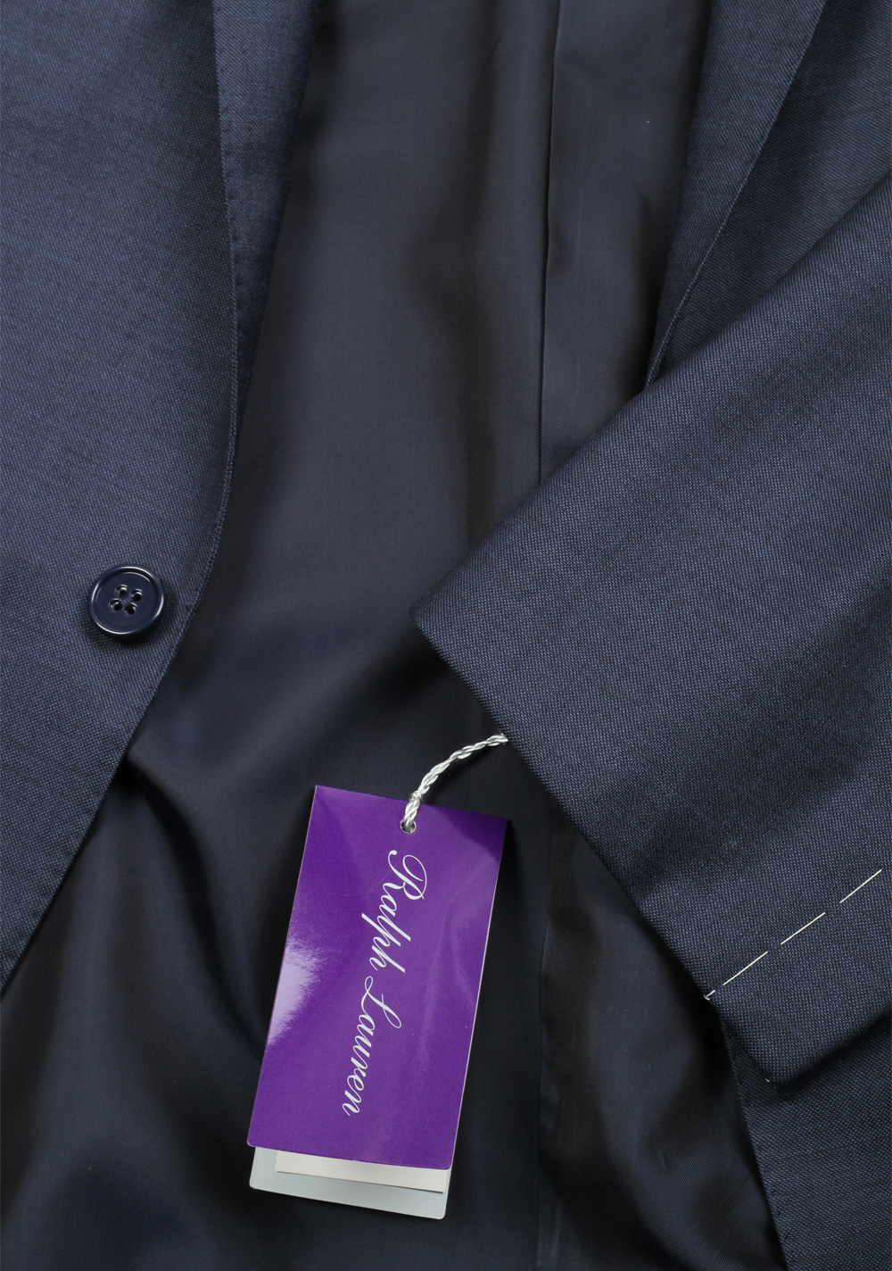 Ralph Lauren Purple Label Blue Suit | Costume Limité