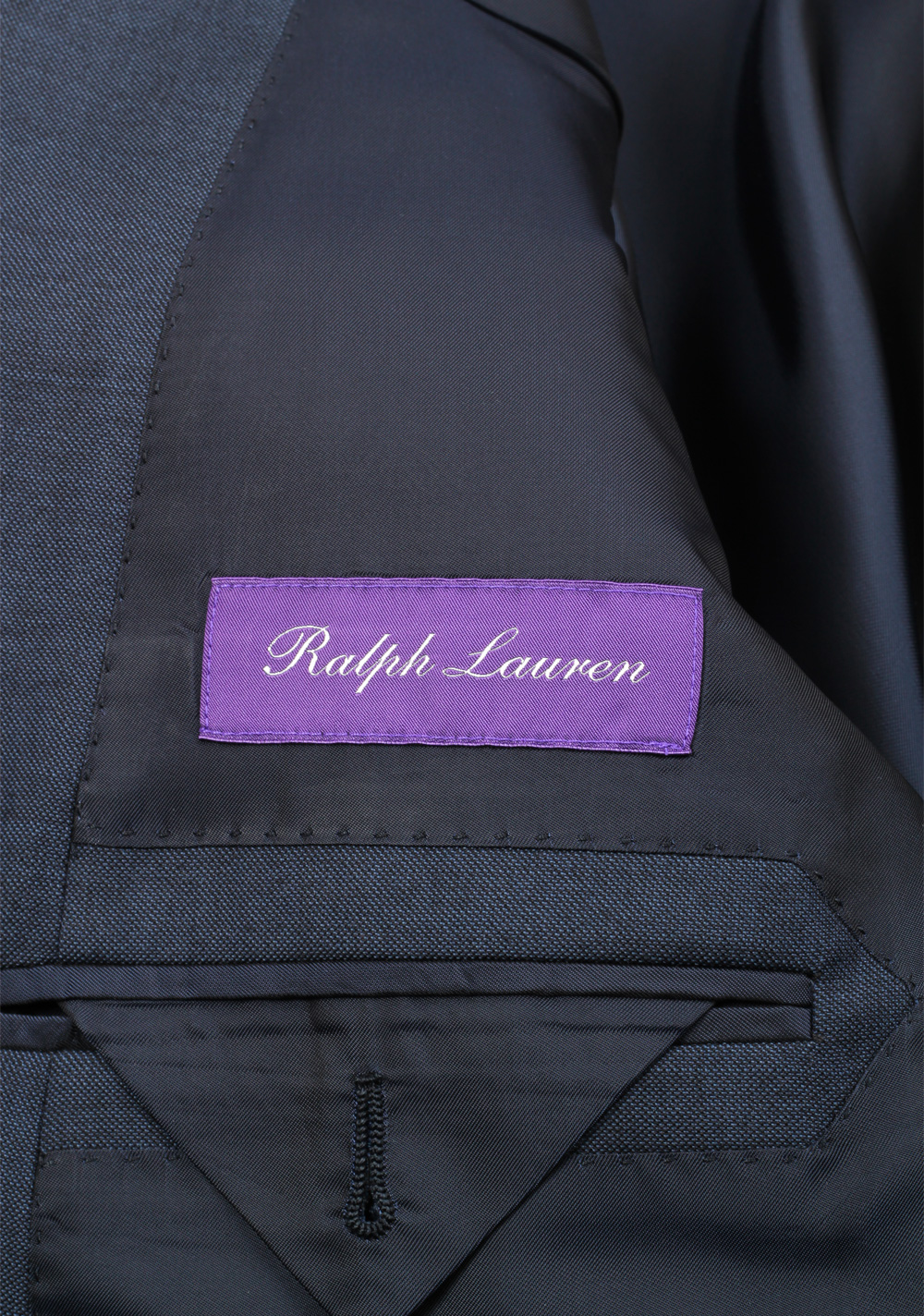 Ralph Lauren Purple Label Blue Suit | Costume Limité