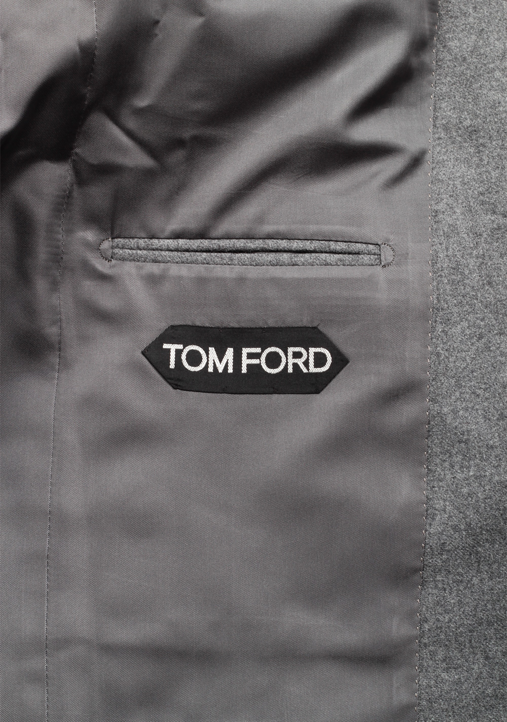 TOM FORD Windsor Solid Gray Suit Size 50 / 40R U.S. Wool Fit A ...