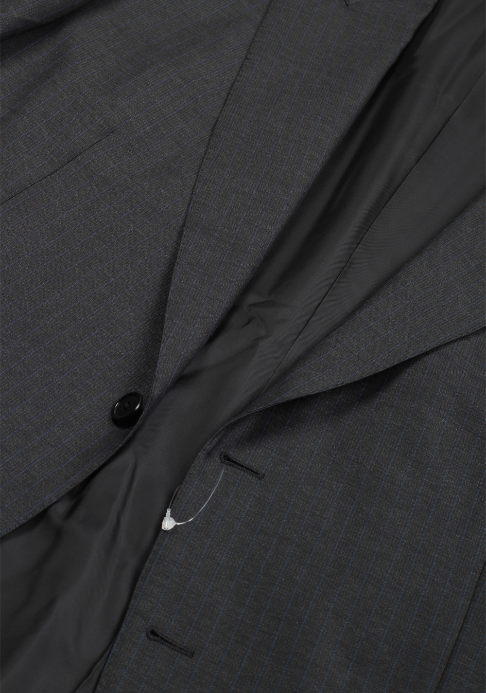 Ermenegildo Zegna Manhattan Gray Striped Suit Size 58 / 48R U.S ...