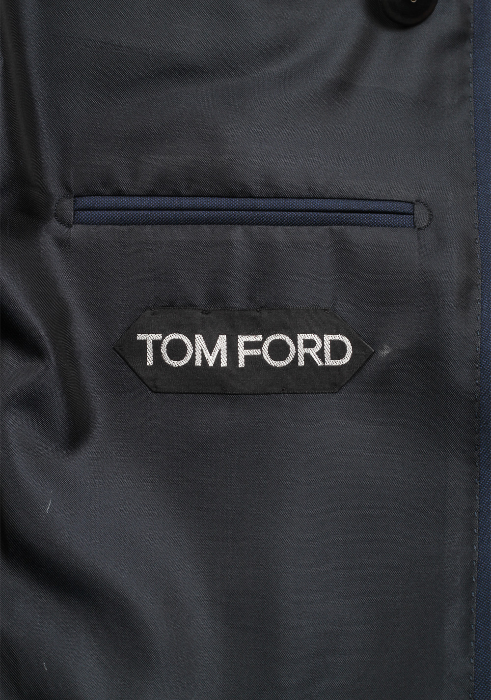 TOM FORD Shelton Solid Blue Double Breasted Suit | Costume Limité