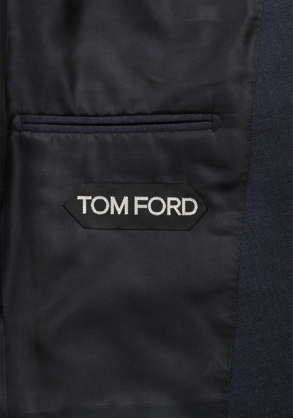 TOM FORD Atticus Solid Blue Suit Size 46 / 36R U.S. | Costume Limité