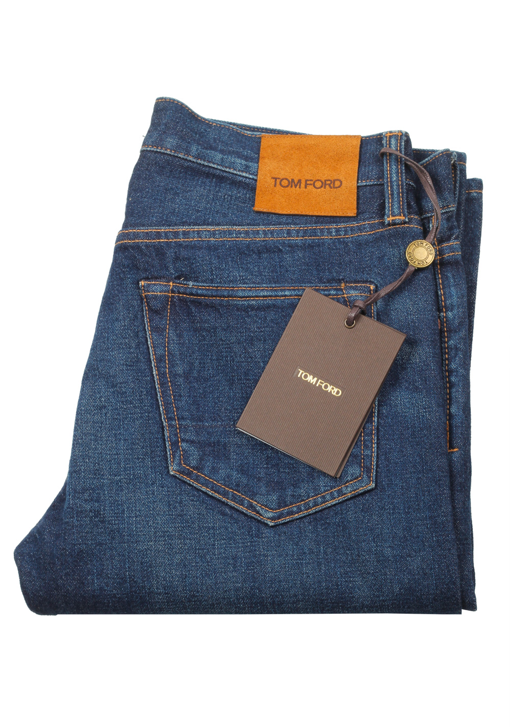 TOM FORD Blue Straight Jeans TFD001 | Costume Limité