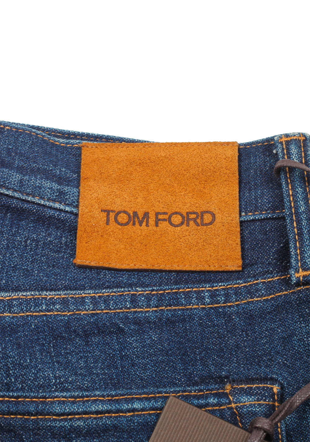 TOM FORD Blue Straight Jeans TFD001 | Costume Limité