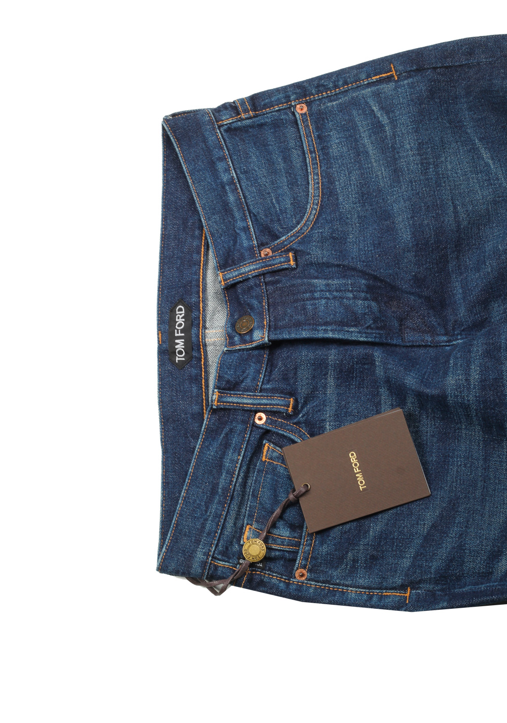 TOM FORD Blue Straight Jeans TFD001 | Costume Limité