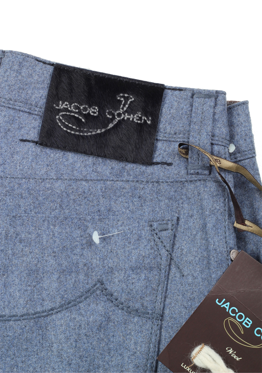 Jacob Cohen Trousers J620 Size 47 / 31 U.S. Wool | Costume Limité