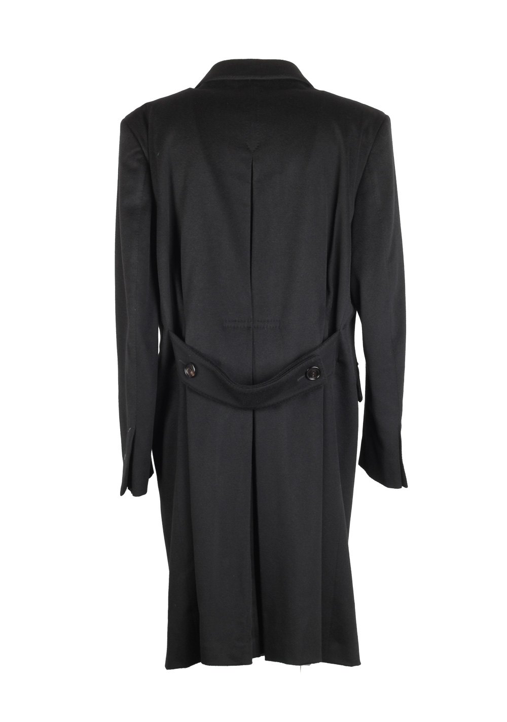 TOM FORD Black Cashmere Double Breasted Coat Size 52 / 42R U.S. Outerwear | Costume Limité