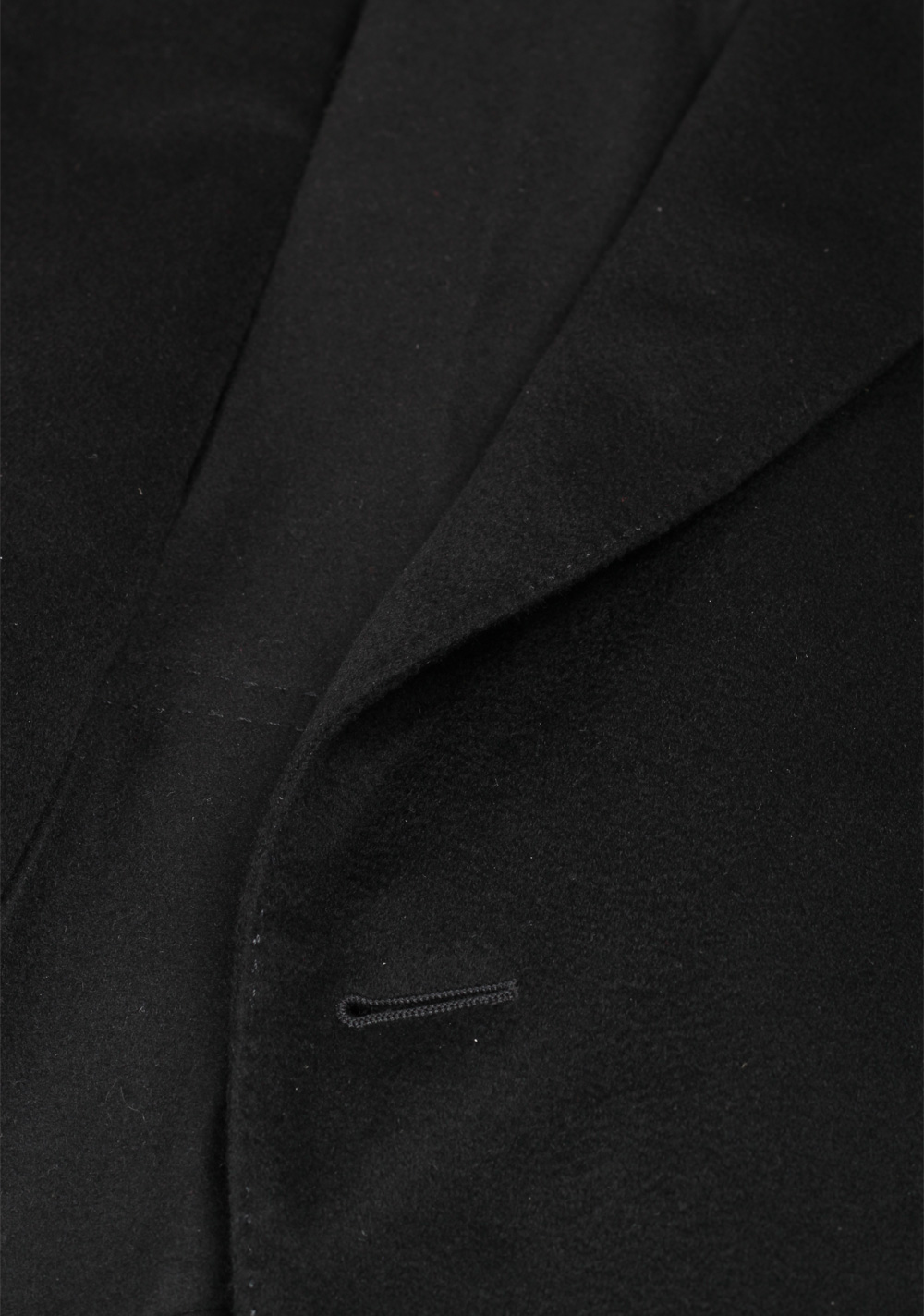 TOM FORD Black Cashmere Double Breasted Coat Size 52 / 42R U.S. Outerwear | Costume Limité