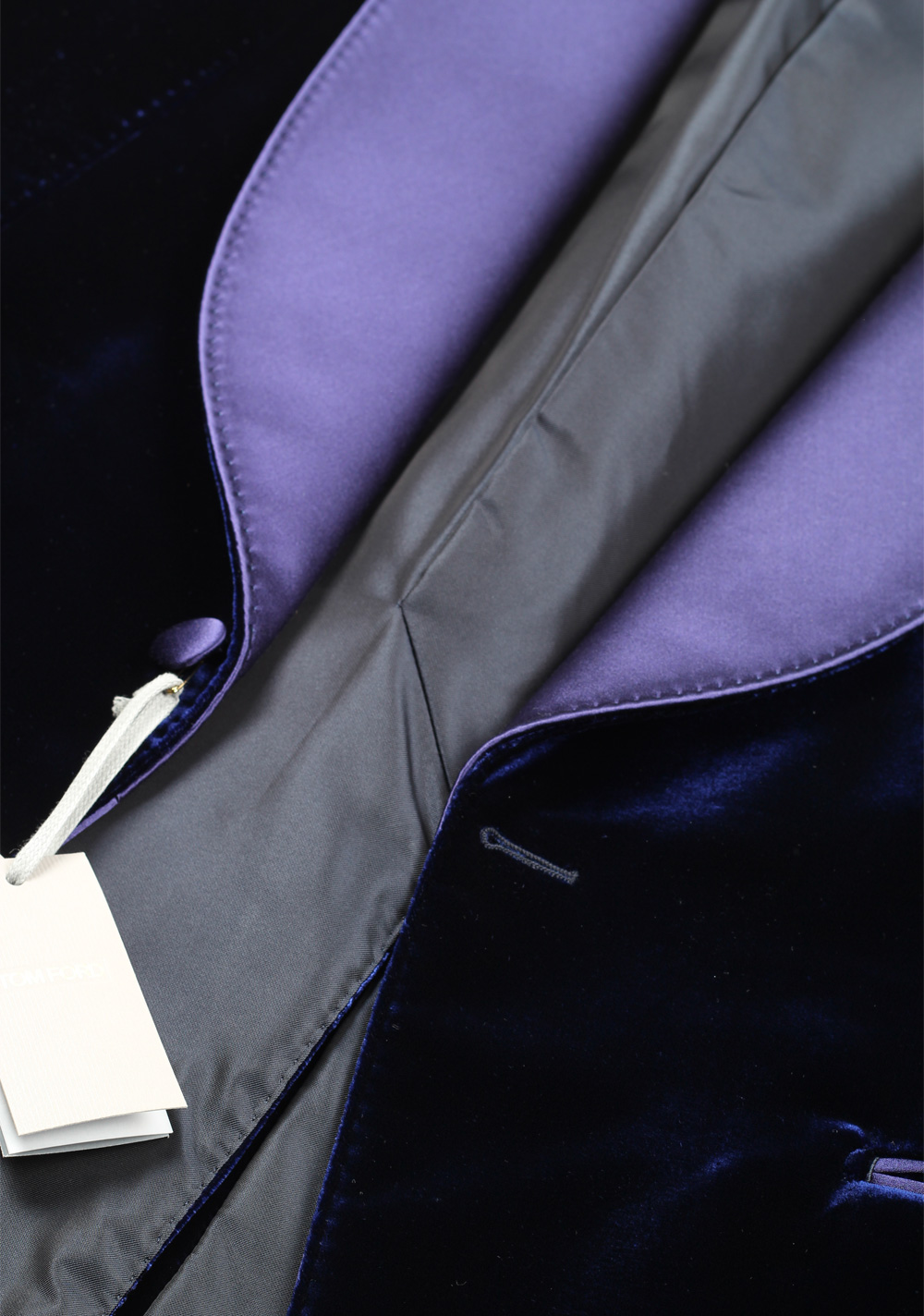 TOM FORD Shelton Velvet Purple Tuxedo Dinner Jacket | Costume Limité